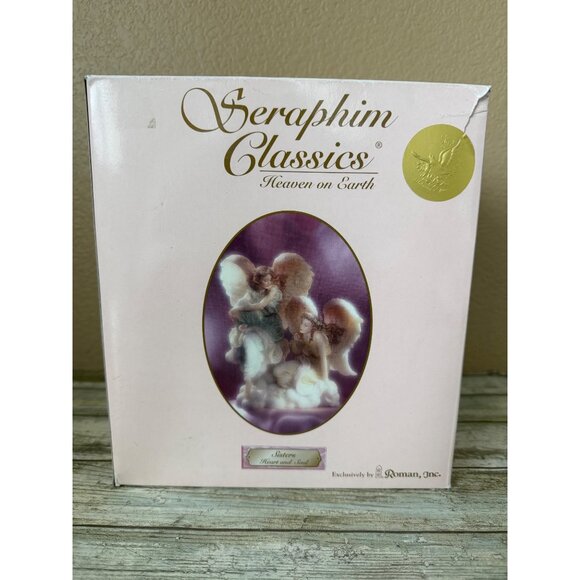 Seraphim Classics 1998 Sisters Heart and Soul Angel Figurine NEW in Box w/COA - Picture 2 of 16